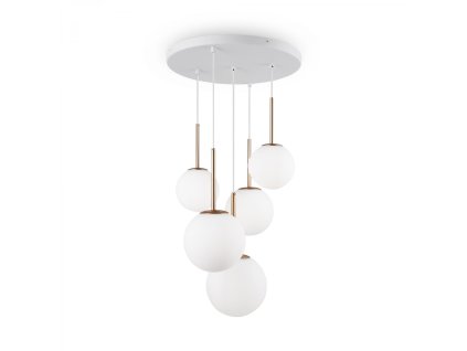 Závesné svietidlo BASIC, 5xE14, Ø 58 cm