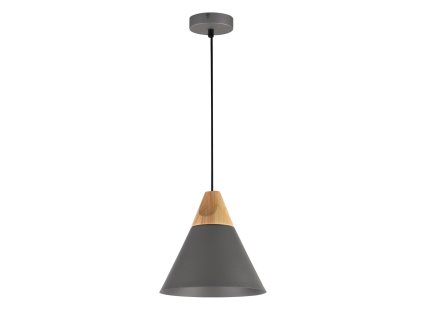 55418 zavesne svitidlo bicones 1xe27 22 cm v 140 cm