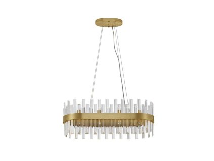 47819 5 zavesne svitidlo crown satenovy zlaty kov a ciry kristal oval 80cm
