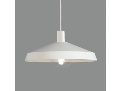 Závesné svietidlo EVELYN, ⌀ 45 cm, 1xE27 15W (Farba Biela, Farba montúry Biela)