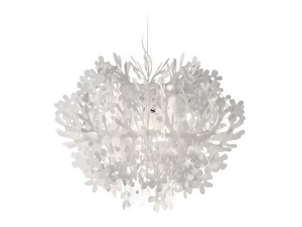 lampada sospensione fiorella bianco 1