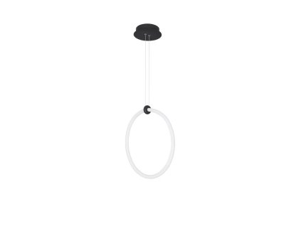 51380 zavesne svitidlo girdino cerny hlinik a akryl led 21w 3000k