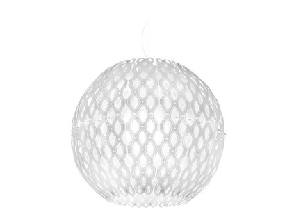 lampada sospensione charlotte globe bianco