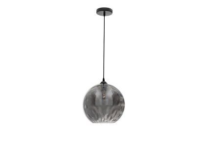 51563 zavesne svitidlo jerardo kourove sklo s bublinkami uvnitr e27 1x12w