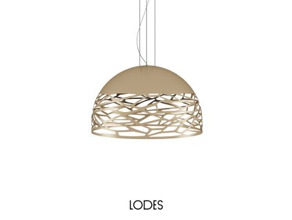 Kelly large dome 80 Matte Champagne