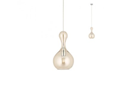 Závěsné svítidlo Lob, ø18cm (Barva šampanská)