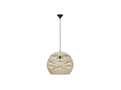 51806 zavesne svitidlo marlo prirodni ratan 48 5cm e27 1x12w