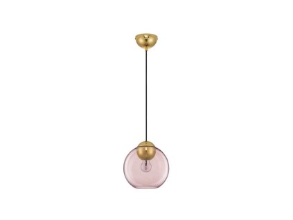Závesné svietidlo MIDORI, 24cm, E27 1x12W (Farba Amber sklo)