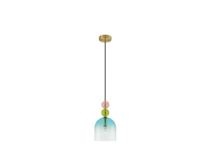 51923 zavesne svitidlo murano 16cm e14 1x5w