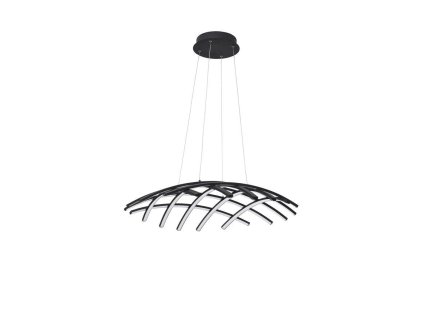 51929 zavesne svitidlo narvi cerny hlinik a akryl led 83w 3000k stmivatelne