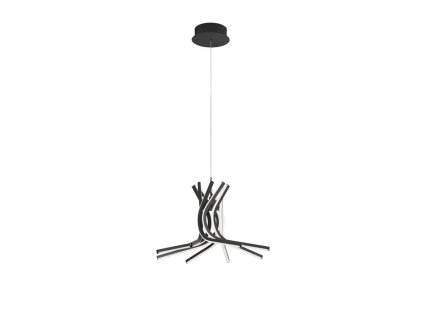 51995 zavesne svitidlo norine cerny hlinik a akryl led 50w 3000k stmivatelne