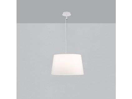 Závesné svietidlo STILO, ⌀ 42 cm, 1xE27 15W (Farba Biela)