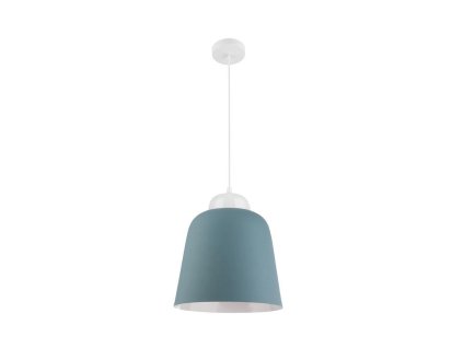 52820 zavesne svitidlo victoria modry a bily hlinik e27 1x12w