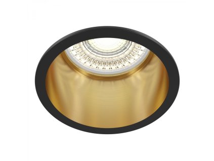 Moderní vestavné svítidlo REIF, 12W,  ⌀ 6,8 cm, 1xGU10 (Barva Bílá/zlatá)