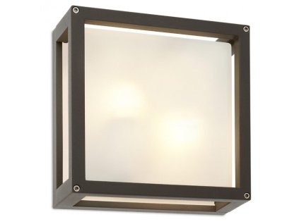 Venkovní stropní/nástěnné svítidlo BRICK GLASS (Barva antracit)
