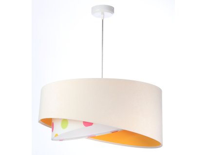 76022 zavesne svitidlo galaxy zlute 1xe27 50 cm