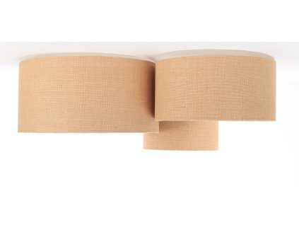 Stropné svietidlo BOHO 3 kruhy, 3xE27, v. 34 cm (Farba Mix8)