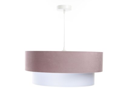 88100 zavesne svitidlo duo ellegant ruzove 1xe27 40 cm