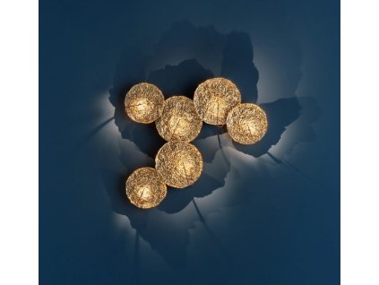 1100x1038 Gold Moon parete on 2