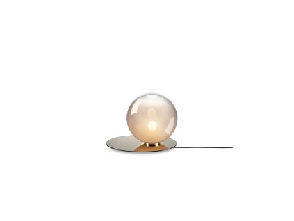 umbra table pink polished brass 1