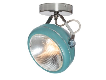 no.7 vintage spotlight headlight aqua with linen cord at shop.holland.com min 1