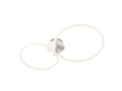 Stropní LED svítidlo Spell, 2 kruhy, ø86cm (Barva bílá)