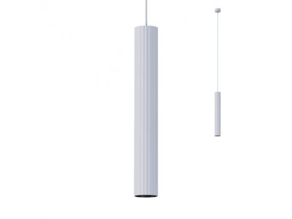 Závěsné svítidlo Delphi ø 7 cm, v. 50 cm (Barva bílá)