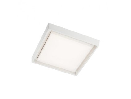 Venkovní stropní svítidlo BEZEL - hranaté, ø27cm (Barva bílá)