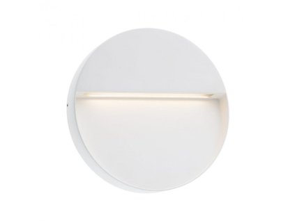 Venkovní nástěnné svítidlo EVEN - kulaté, ø21,5cm (Barva bílá)