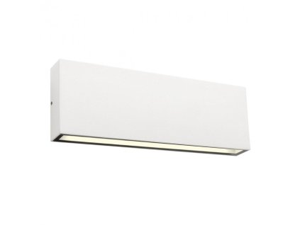 Venkovní nástěnné svítidlo Kamal d:260mm (Barva bílá, Chromatičnost 3000K)