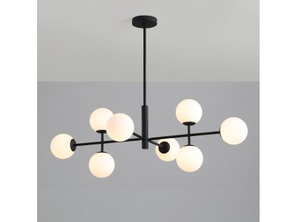 Zavěsné svítidlo DORIS, š. 95 cm, 8xG9 7W