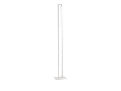 Stojací LED lampa LINE bílá hliník a akryl nastavitelné 27W 3000K