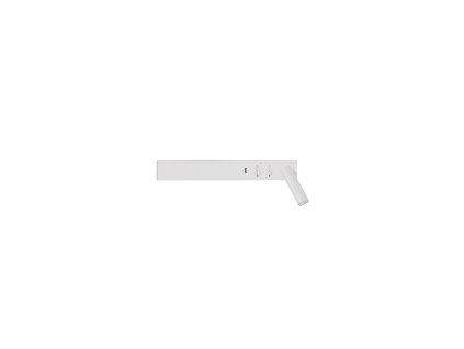 Nástěnné LED svítidlo VIDA, USB nabíjení, 3000K, čtecí lampička 1x3W