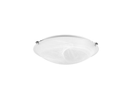 Stropní svítidlo GIORNO bílá;opálové sklo chromovaný kov E27 2x12W