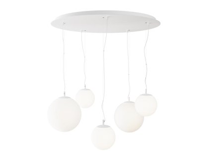 Závěsné svítidlo BASIC, 5xE27, d. 105 cm