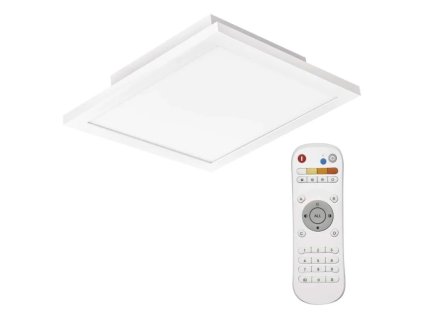 LED prisadené svietidlo RIVI, štvorcové 20W, stmiev. so zmenou CCT