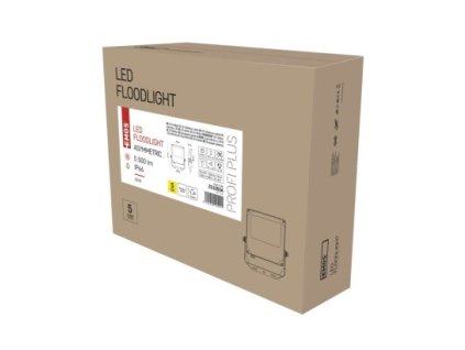 LED reflektor ASIMO asymmetric 50W, černý, neutrální bílá