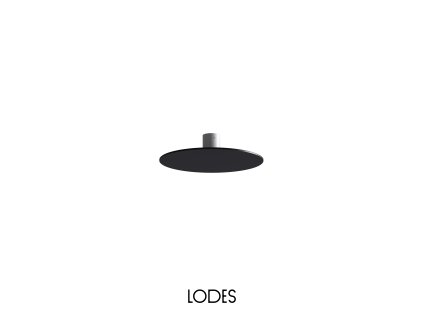 Puzzle Mega round small Matte Black Ceiling