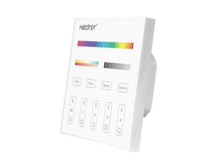 42169 dalkovy ovladaci panel mi light 4 kanaly rgb cct 230v t4