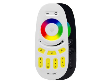 Diaľkový ovládač Mi-light - 4 kanály, RGBW, 2.4GHz, FUT096 (Farba Čierna)