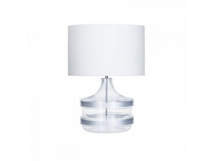 Dizajnová stolná lampa BADEN BADEN SILVER