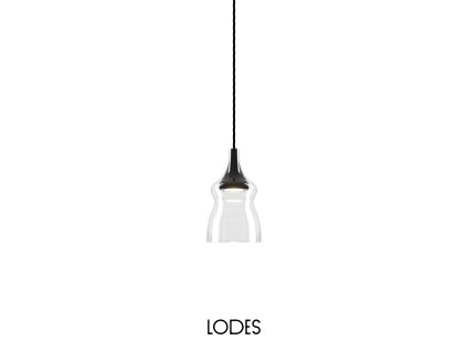 Nostalgia small Clear Black cable