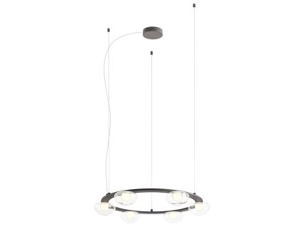Dizajnové LED závesné svietidlo SINCLAIR, ø74cm (Farba Zlatá)
