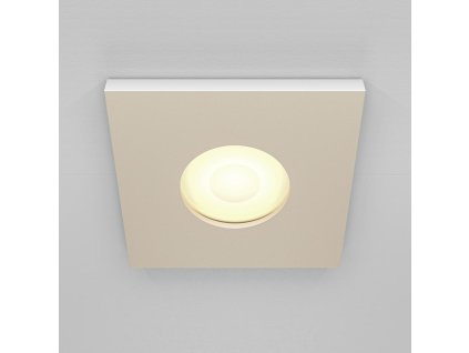 Dizajnové vstavané svietidlo STARK, 50W, d. 8,4 cm, 1xGU10, IP65 (Farba Čierna)