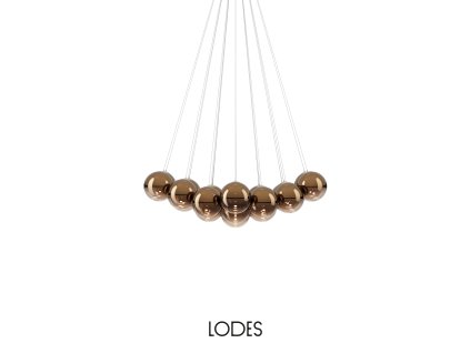 Random Cloud 23 23 Glossy Bronze