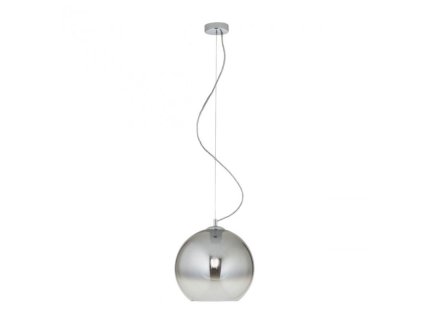 Dizajnové závesné svietidlo Bowl Ø 30cm (Farba Chróm)