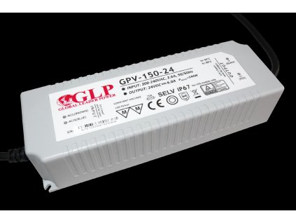 GPV, 150W LED zdroj GPV-150-24, 6A, 24V