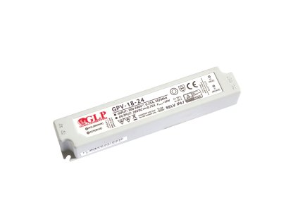 GPV, 18W LED zdroj GPV-18-24, 0,75 A, 24V