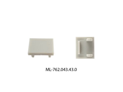 Koncovka pro DP profily pro LED pásky (Varianty Bez otvoru)