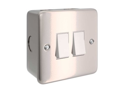 kovova krabice pro creative tube s dvojitym vypinacem